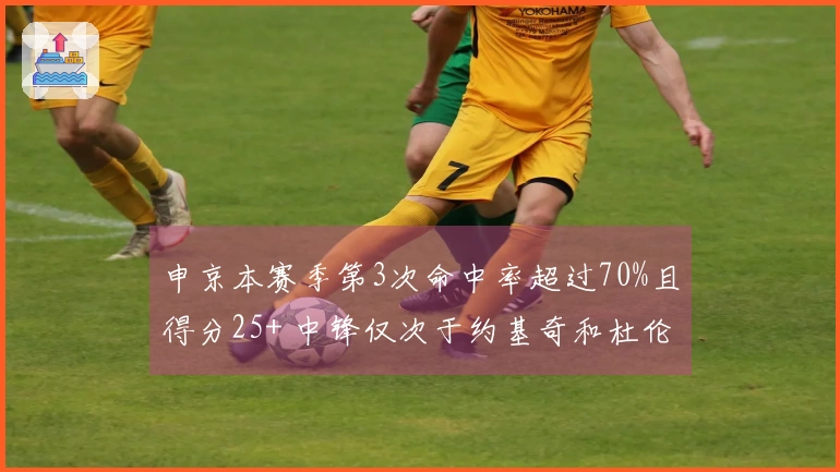 申京本赛季第3次命中率超过70%且得分25+ 中锋仅次于约基奇和杜伦